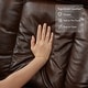 preview thumbnail 28 of 28, Kinsley Triple Motor Leather Power Swivel Recliner with Adjustable Lumbar
