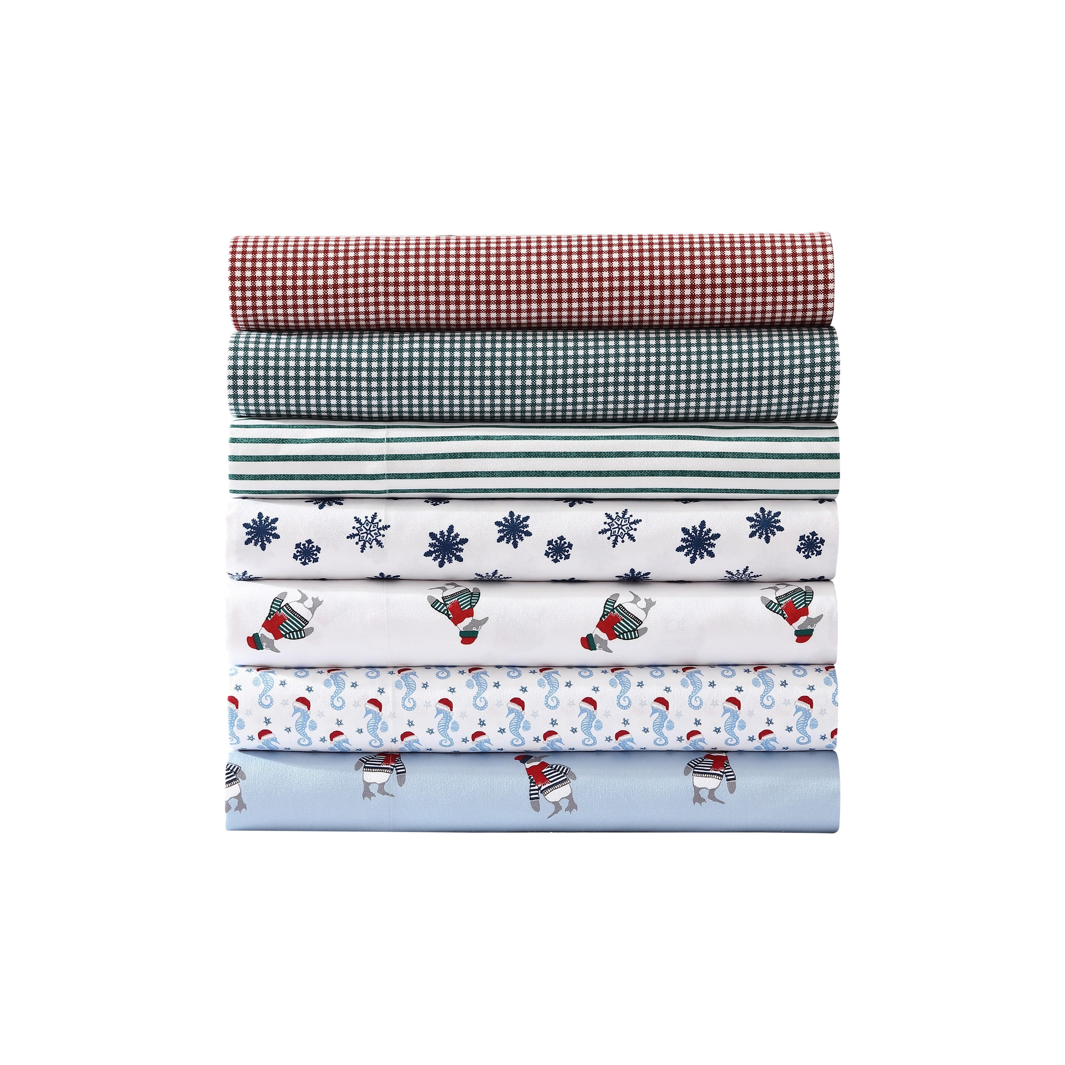 Nautica Cozy Brushed Flannel Printed Sheet Sets