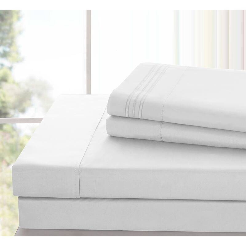 6 Piece Bed Sheet Set Deep Pocket Ultra Soft Microfiber Bedding Sheets