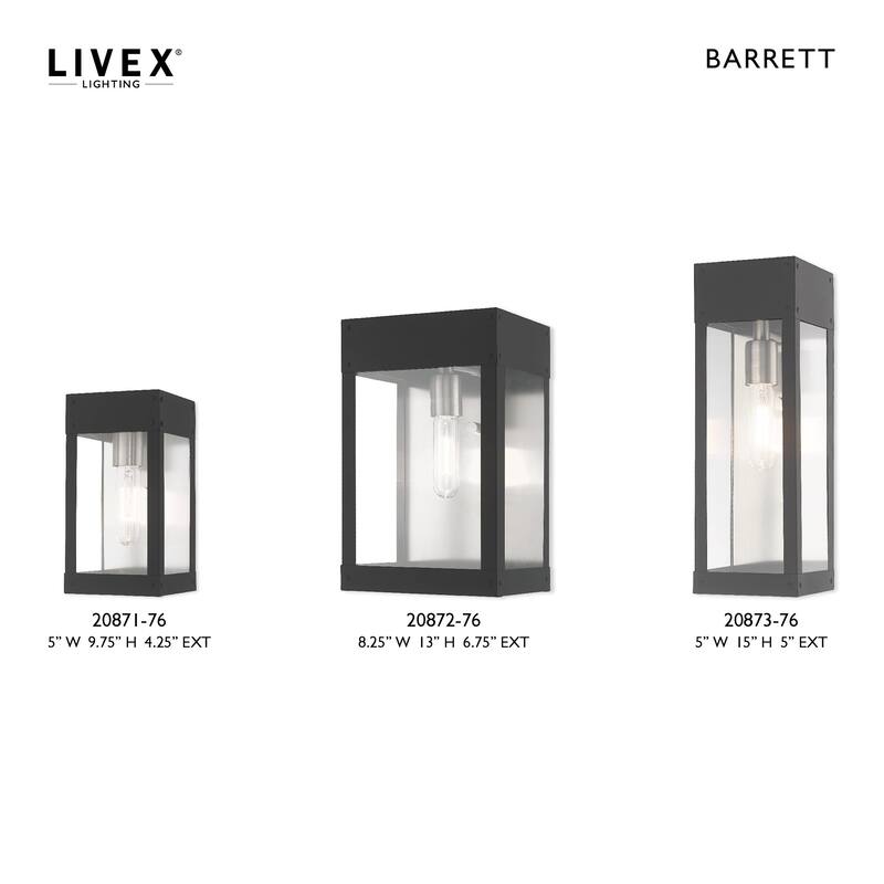 Livex Lighting 1-light Outdoor Wall Lantern, 20873