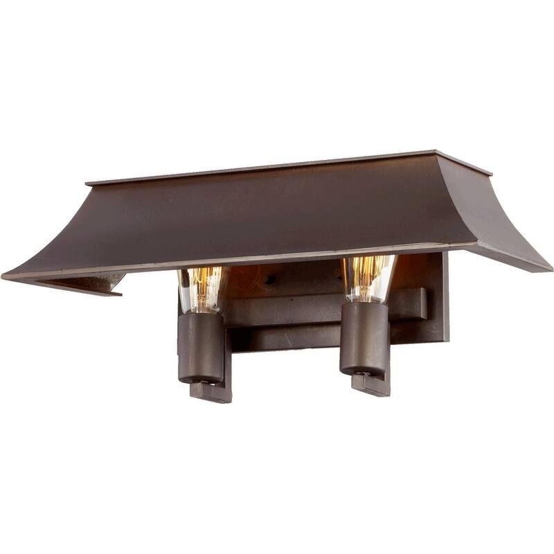Quorum International Espy 2 Light 16" Wide Bathroom Vanity Light