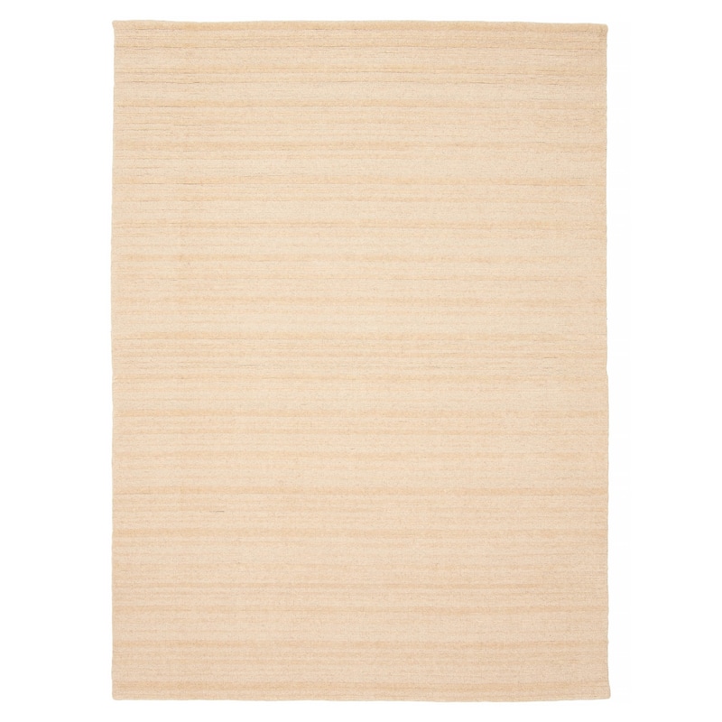 Kashkuli Gabbeh Cream Rug 5'5" x 7'6" - 5'5 x 7'6 - Cream - 5'5 x 7'6