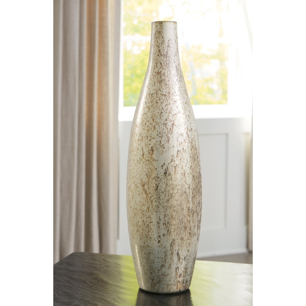 Signature Design by Ashley Plawite Antique Silver Vase