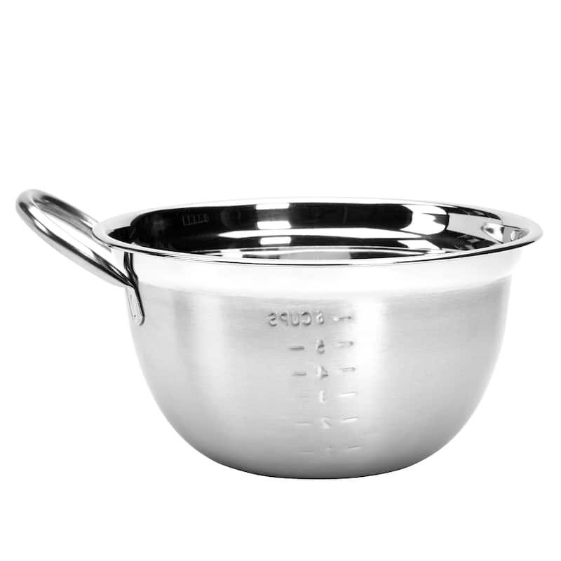 Silver-tone Stainless Steel 10-piece Mix and Store Set