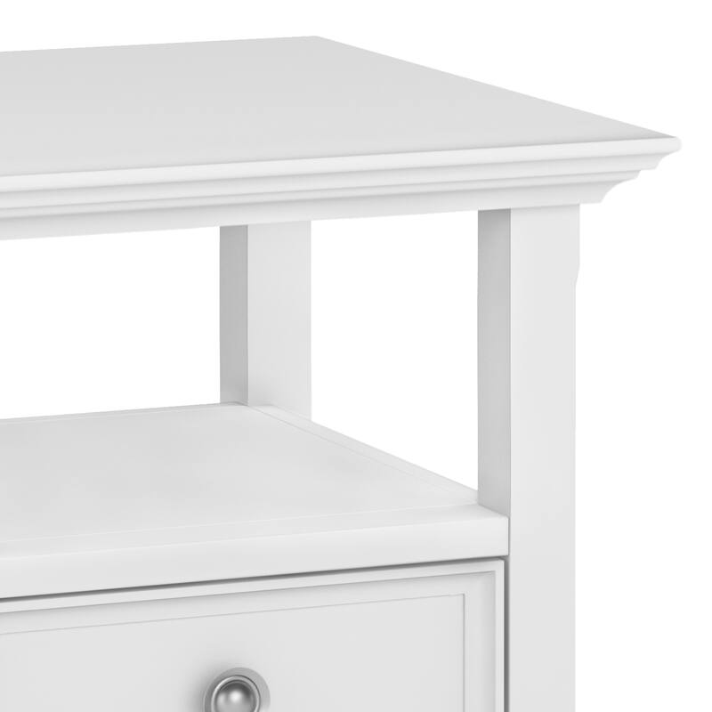WYNDENHALL Halifax Solid Wood 19-inch Square End Table - 19 inch wide