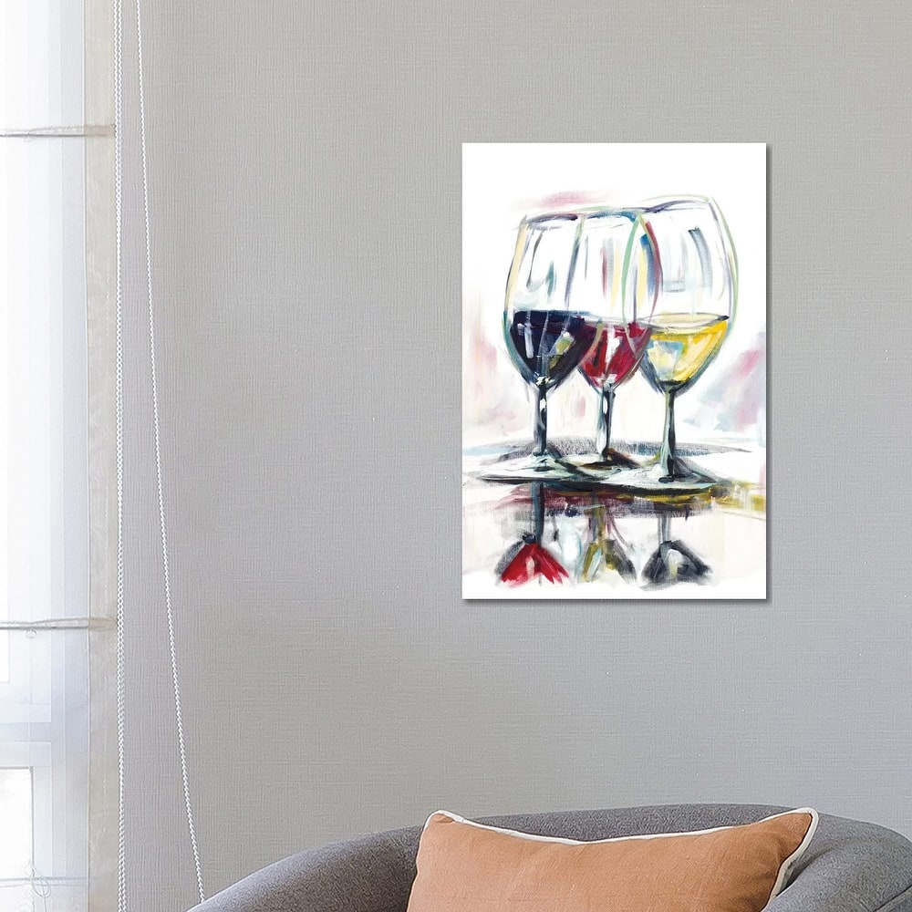 iCanvas "Time for Wine II" by Andy Beauchamp Canvas Print