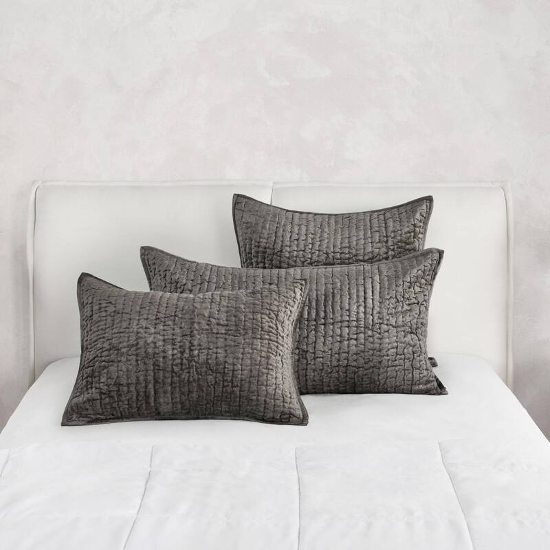 Dimitry Rayon Velvet Sham by Kosas Home