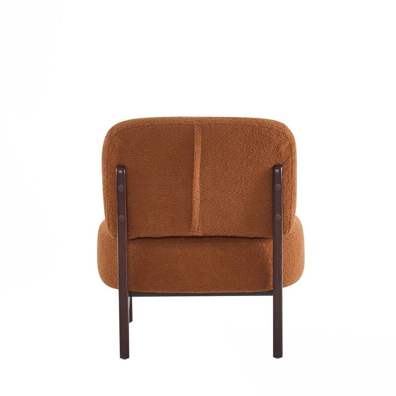 Modern Lounge Chair with Solid Wood Frame, Perfect for Living Room, Bedroom, or Office