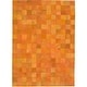 preview thumbnail 33 of 41, Nourison Vivid Textured Over-dyed Hair on Hide Modern Patchwork Area Rug