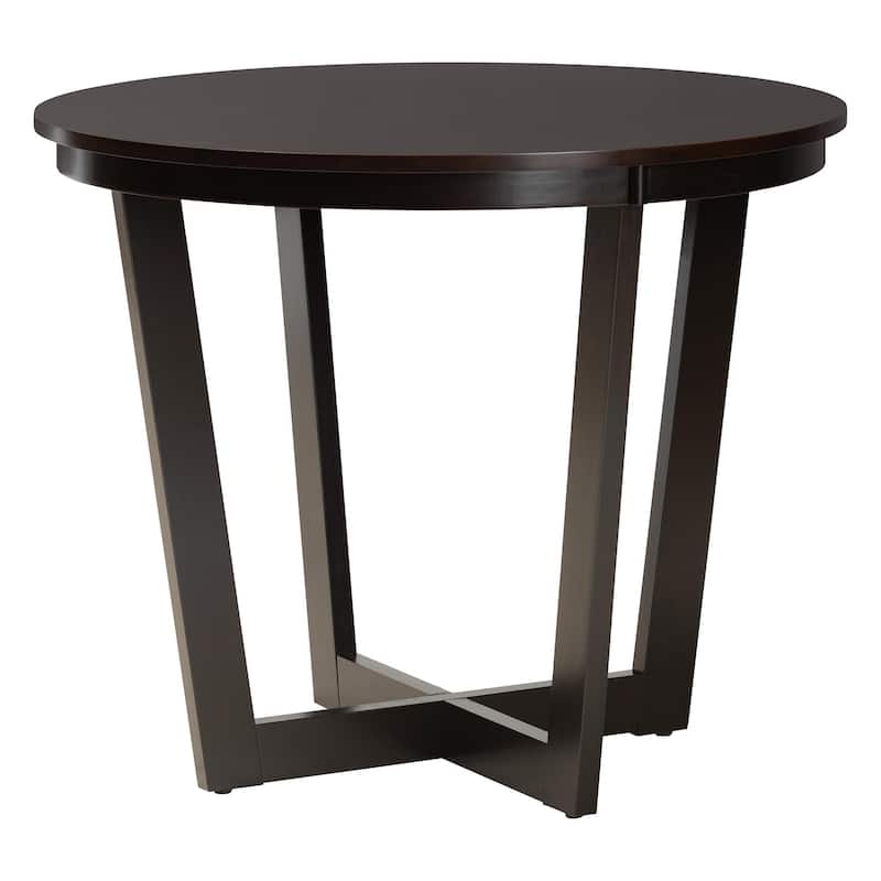 Nellie Modern Fabric and Wood 5-Piece Dining Set