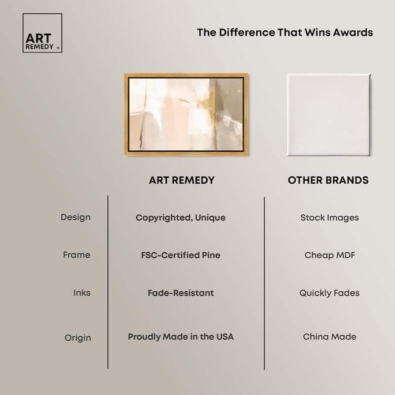 Tonal Gradations I Canvas by Art Remedy