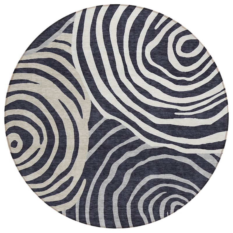 Machine Washable Indoor/ Outdoor Chantille Contemporary Dimensions Rug