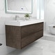 preview thumbnail 12 of 45, Morava 60" Floating Vanity with Double Sink