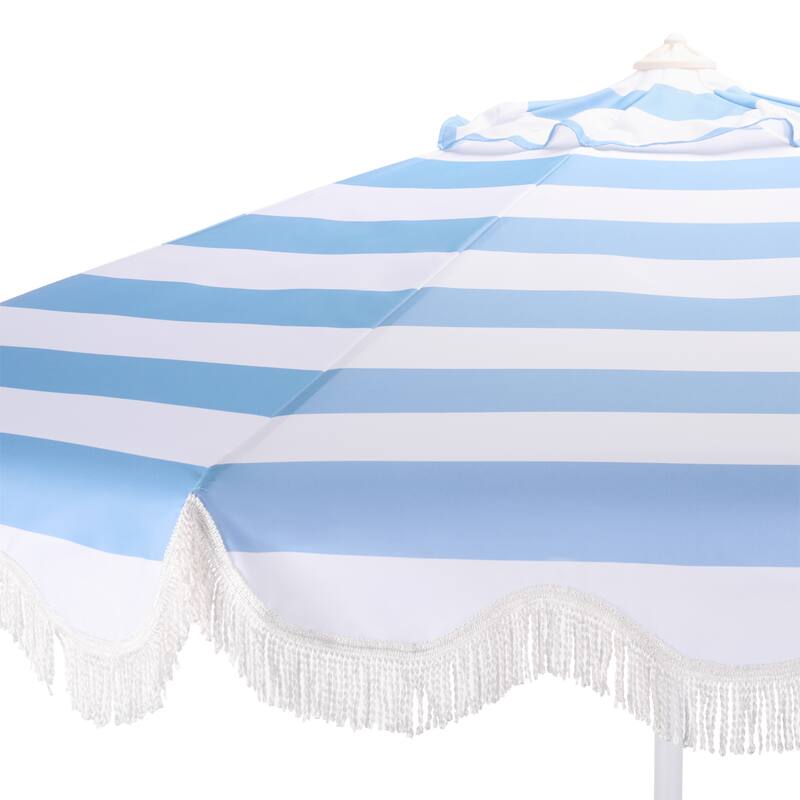 SAFAVIEH Outdoor Living Lucerna 9ft Crank Umbrella