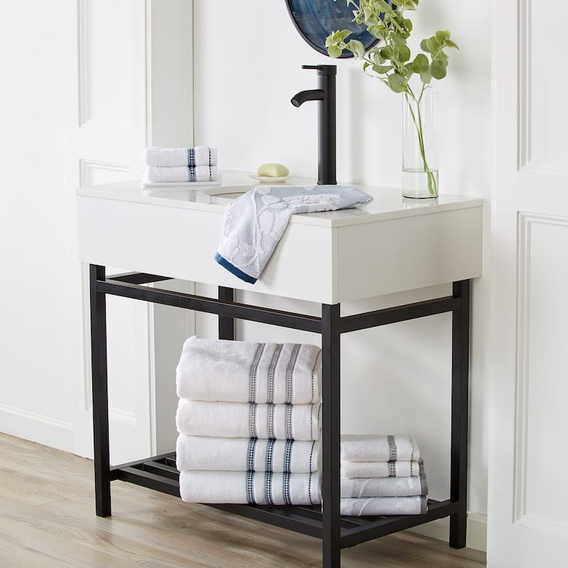 Luxurious Cotton Decorative Floral Towel Set