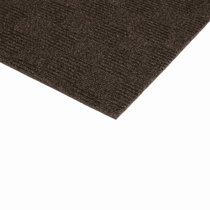 Foss Floors Crochet 24"x24" Peel and Stick Indoor/Outdoor Carpet Tiles 15/Box