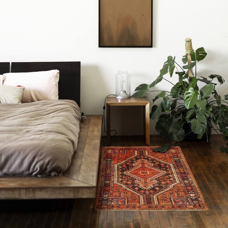 ECARPETGALLERY Hand-knotted Anadol Black Wool Rug - 3'1 x 5'1