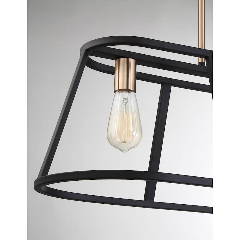Chassis 4-Light Island Pendant Fixture - N/A
