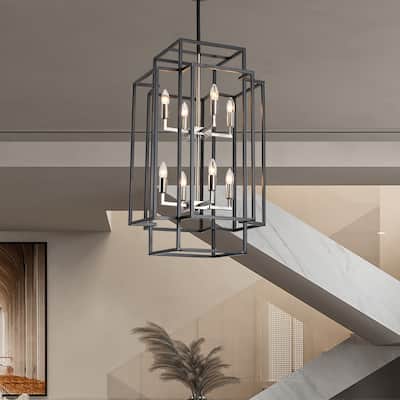 8 Light Kitchen Hall Foyer Cage Chandelier