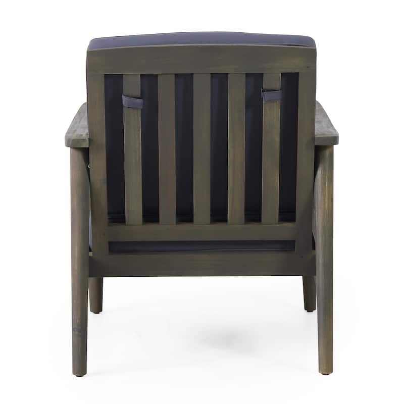 Willowbrook Wood Club Chair (Set of 2) by Christopher Knight Home