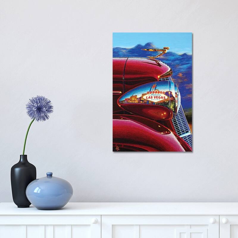 iCanvas "Las Vegas - A World Of Difference" by Wil Cormier Canvas Print - 18x12x1.5