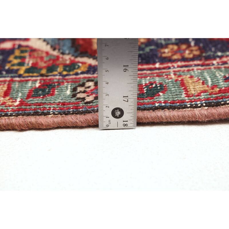 ECARPETGALLERY Hand-knotted Antalya Vintage Red Wool Rug - 6'3 x 9'10