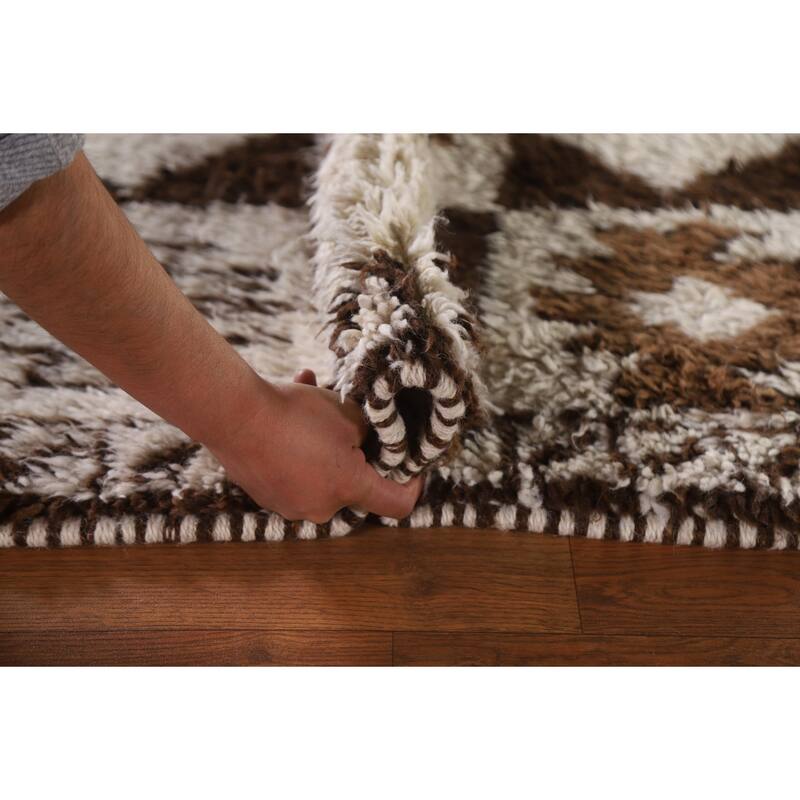 Plush Turkish Anatolian Oriental Runner Rug Hand-knotted Wool Carpet - 3'7"x 10'11"