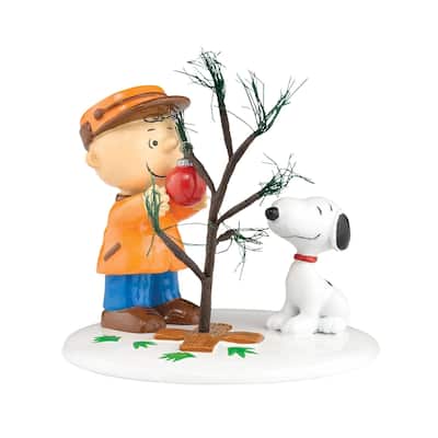 Dept 56 Peanuts The Perfect Tree Christmas Figure