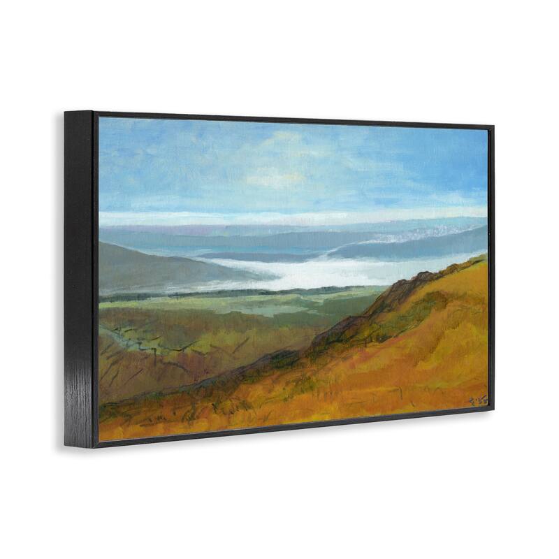 Stupell Vast Serene Hills Framed Giclee Art Design By Dita Jacobovitz