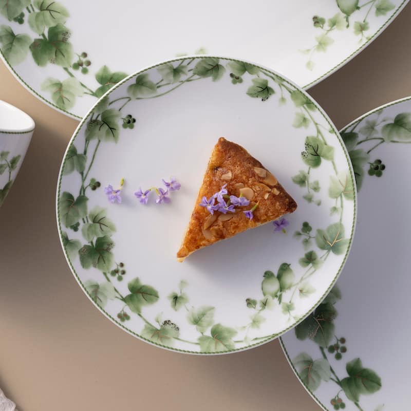 Ivy Whisper Set of 4 Salad Plates, 8.25"