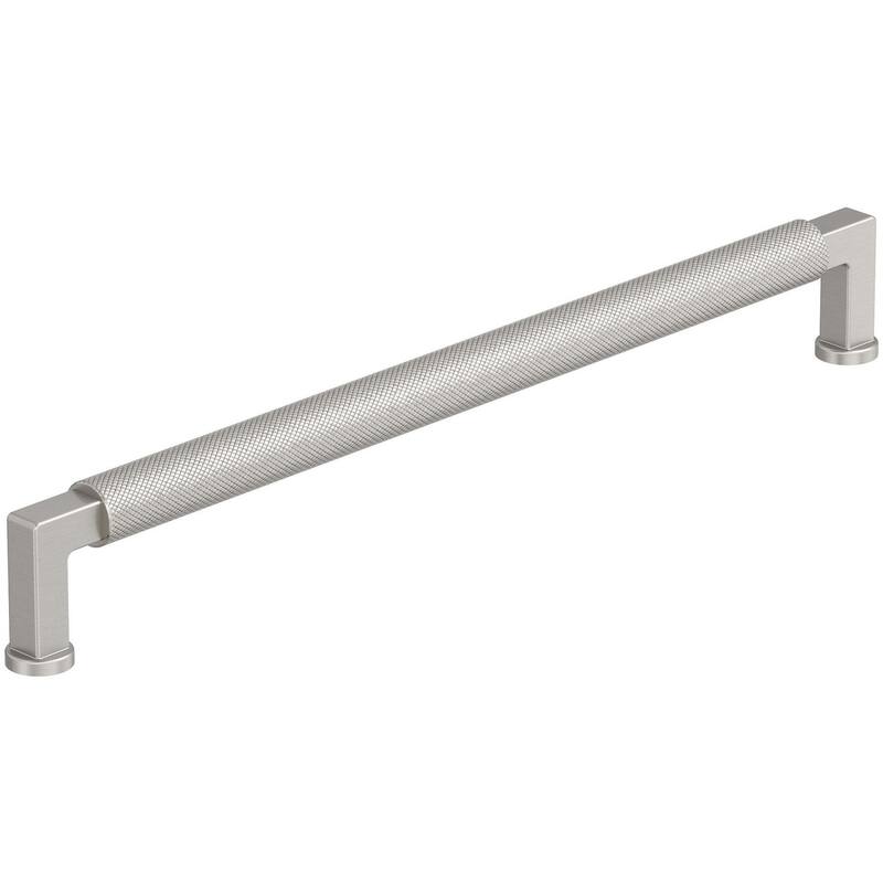 Amerock BP37628 Balata 10-1/16" Center to Center Knurled Handle - Satin Nickel