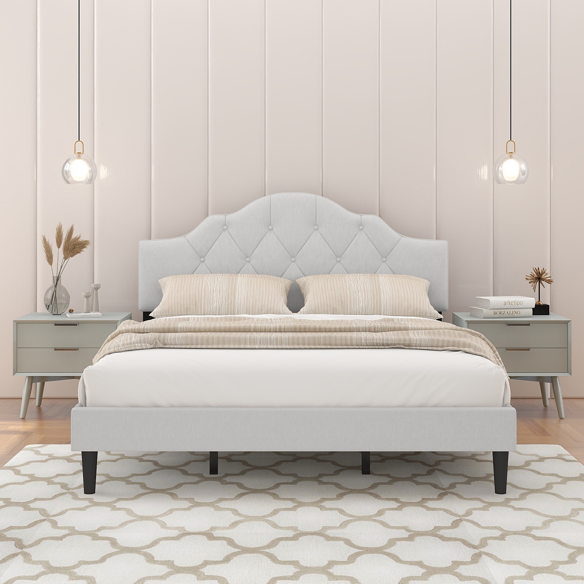 Platform bed with best sale 12 inch clearance