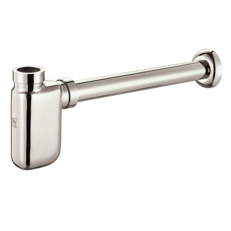 Kingston Brass DD840 Trimscape 1-1/4" Oval Bottle Trap - Polished Nickel