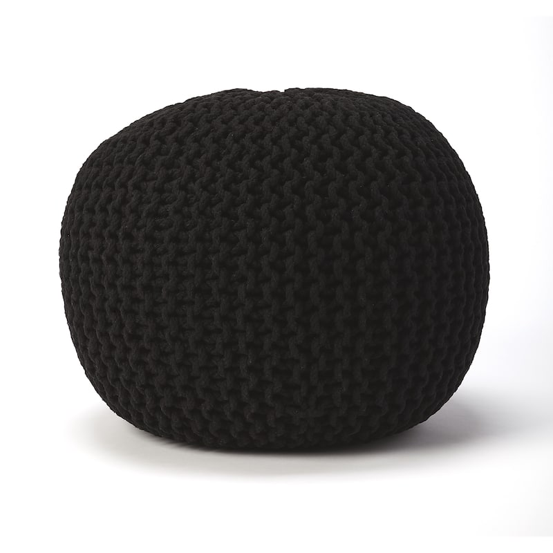 Pincushion Woven Pouf