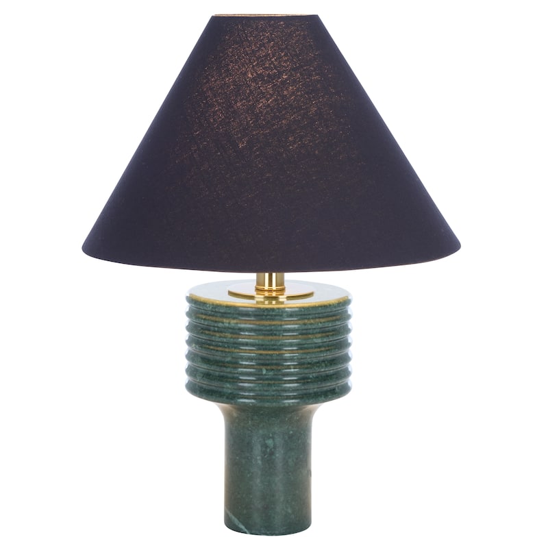 SAFAVIEH Couture Giana,18-inch, Marble Table Lamp - 13"W x 13"D x 18"H