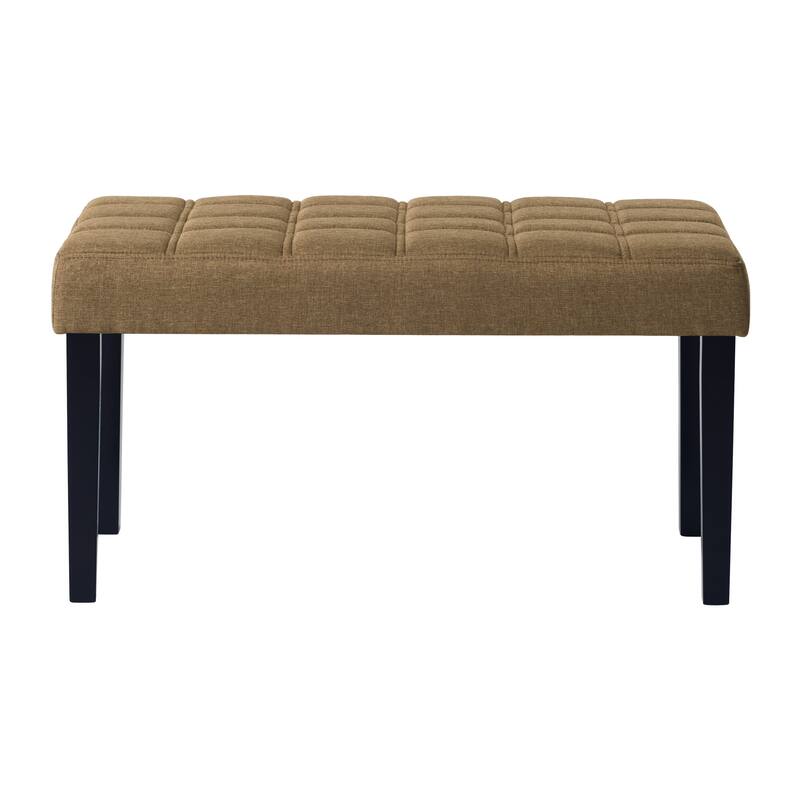 CorLiving California Fabric Tufted Bench