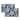 Nautica 2 Piece Printed Cotton Bath Rug Set