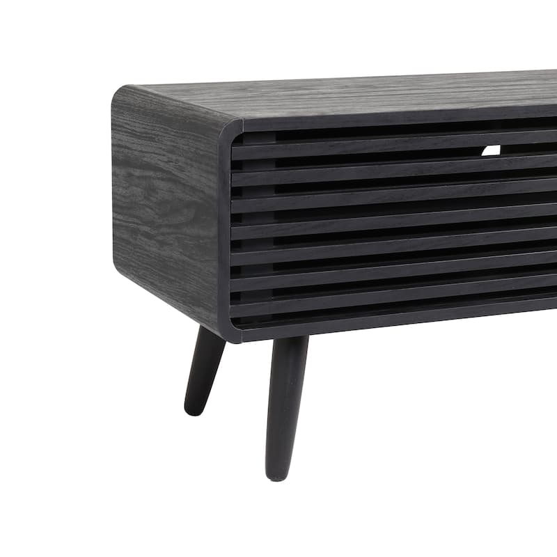 NPD Furniture Wilson 46 Inch KD Slat Low TV Stand