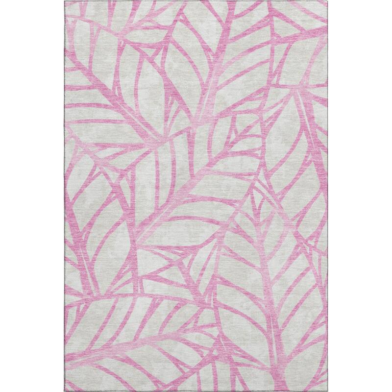 Premium Washable Super Soft Modern Palm Mayfield Rug