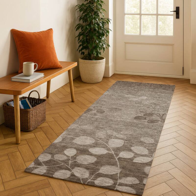 Premium Washable Super Soft Mayfield Rug - Taupe - 2'3" x 7'6"