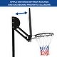 preview thumbnail 11 of 10, Moasis Adjustable Height Portable Basketball Hoop Stand 4.1-5.7ft/3.4-8.5ft