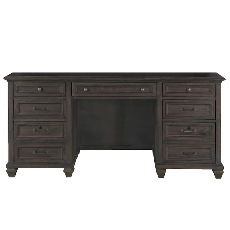 Magnussen Home Sutton Place Weathered Charcoal Credenza