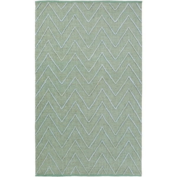slide 2 of 27, Hand-Woven Lilith Jute Area Rug - 2' x 3' Green