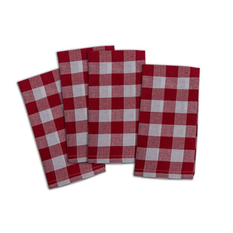 Buffalo Check 100 Cotton Napkin (Set of 4)