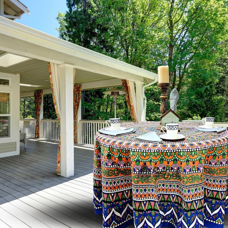 Cotton Inspiring Floral Tablecloth Collection