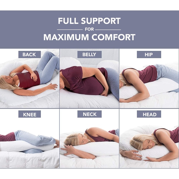 Ways to sleep with new arrivals pregnancy pillow