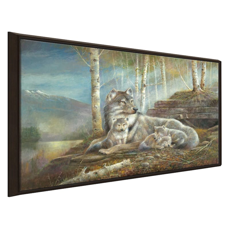 "Safe & Sound" by Ruane Manning Print on Floating Canvas