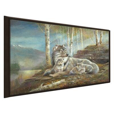 "Safe & Sound" by Ruane Manning Print on Floating Canvas