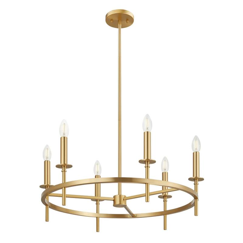 6-Light Chandelier By Trade Winds
