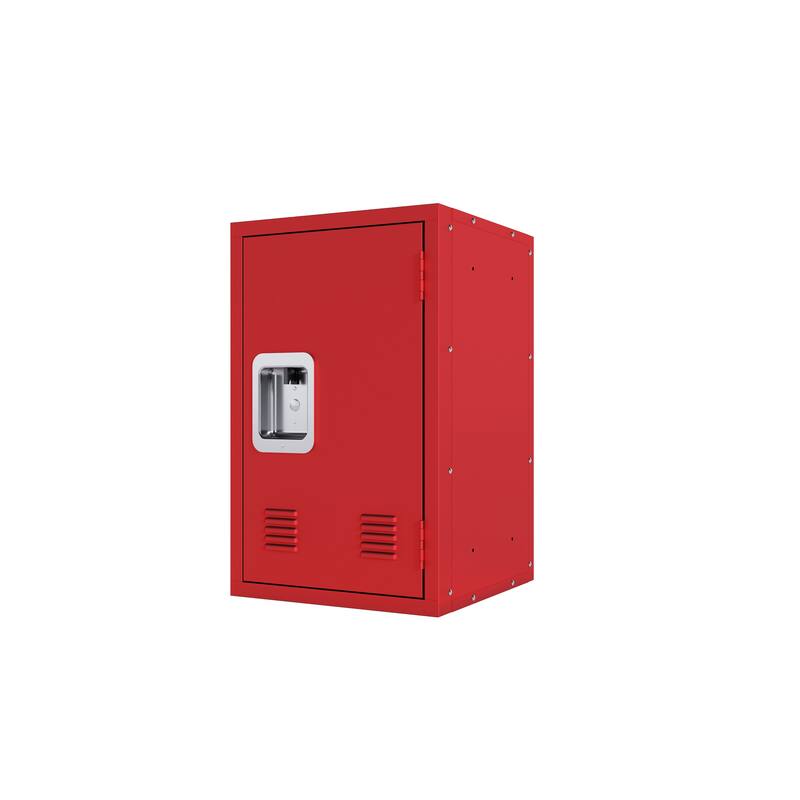 Metal Locker Storage Cabinet with 1 Doors, Small Metal Locker,Lockable Storage Cabinet
